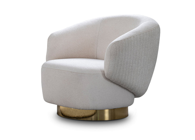 Whiteline Modern Living Erzin Swivel Accent Chair - CH1758F