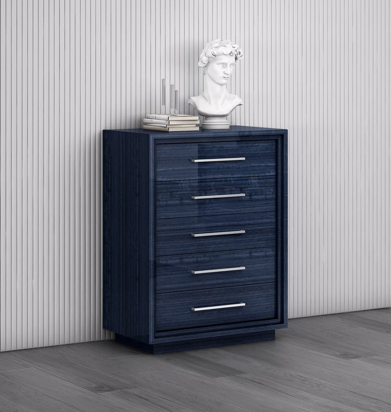 Whiteline Modern Living Alexander Chest of Drawers - CD1937-BLU