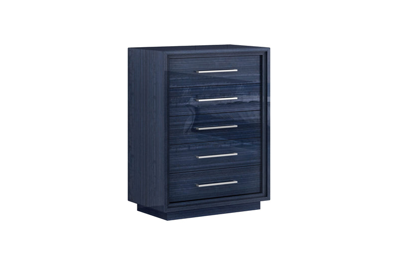 Whiteline Modern Living Alexander Chest of Drawers - CD1937-BLU