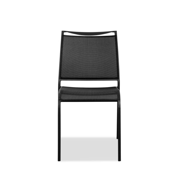 Whiteline Modern Living Aloha Outdoor Dining Chair - DC1566-GRY