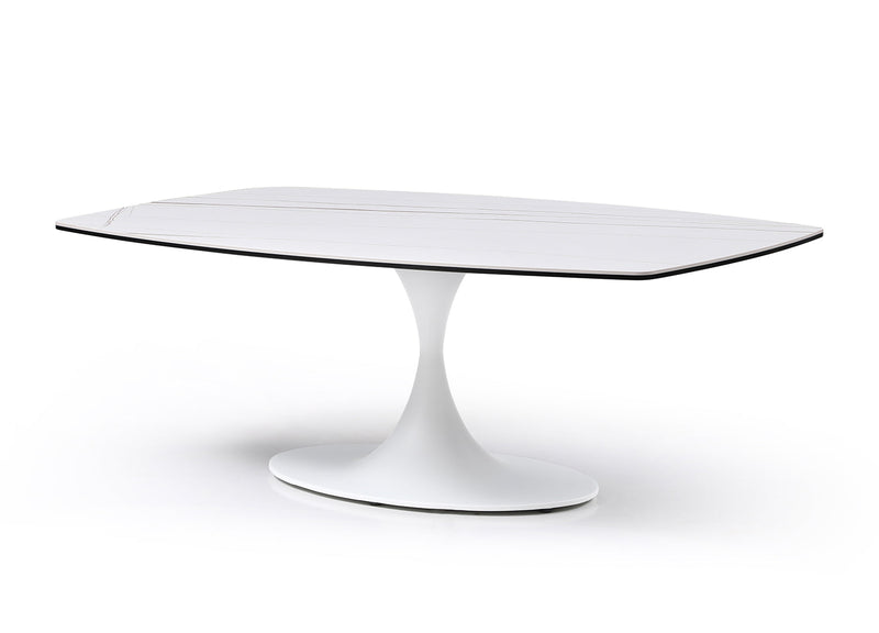 Whiteline Modern Living Amarosa Coffee Table in White Color - CT1719