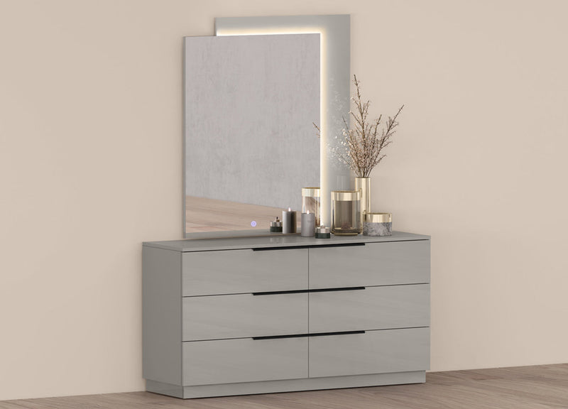 Whiteline Modern Living Damien Double Dresser - DR2022