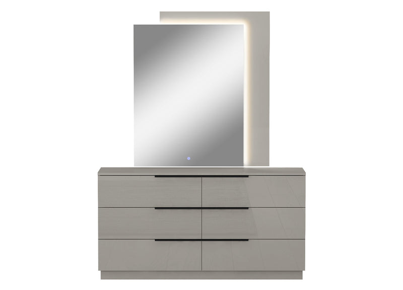 Whiteline Modern Living Damien Double Dresser - DR2022