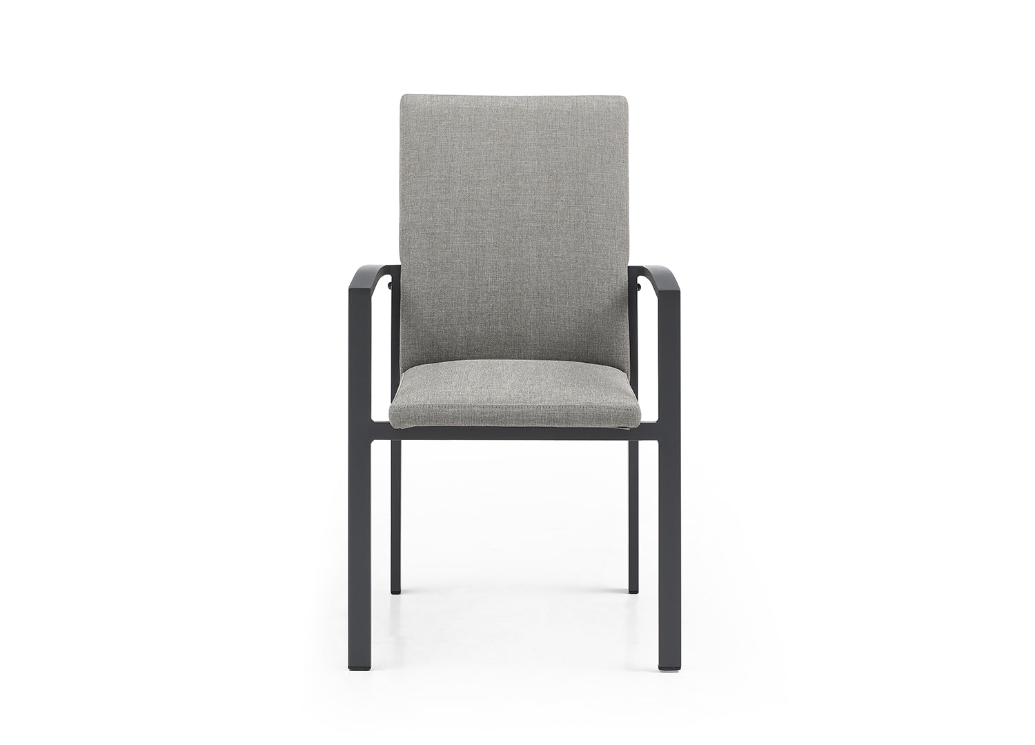 Whiteline Modern Living Doris Outdoor Dining Armchair DAC1836-GRY