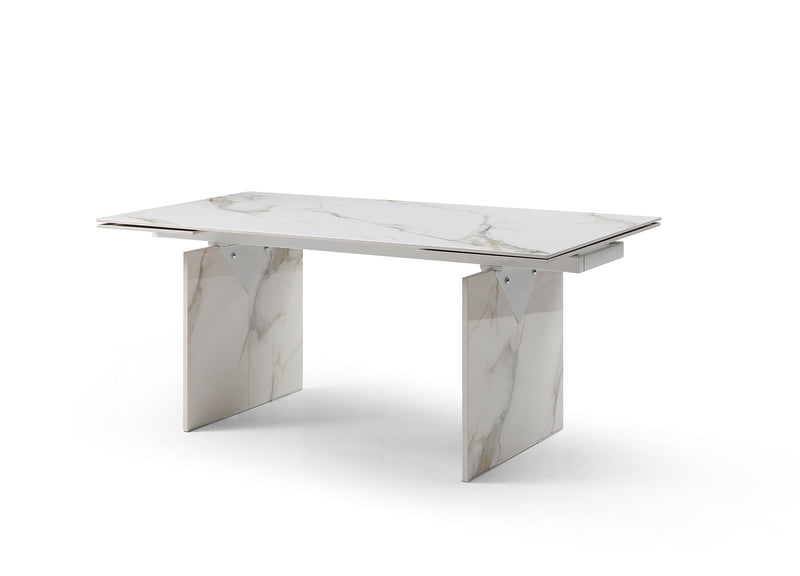 Whiteline Modern Living Georgia Extendable Dining Table - DT1930-WHT