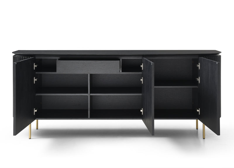 Whiteline Modern Living Heidi Buffet - SB1842-BLK