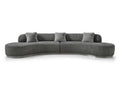 Whiteline Modern Living Perla Curved Sofa - SO2009F