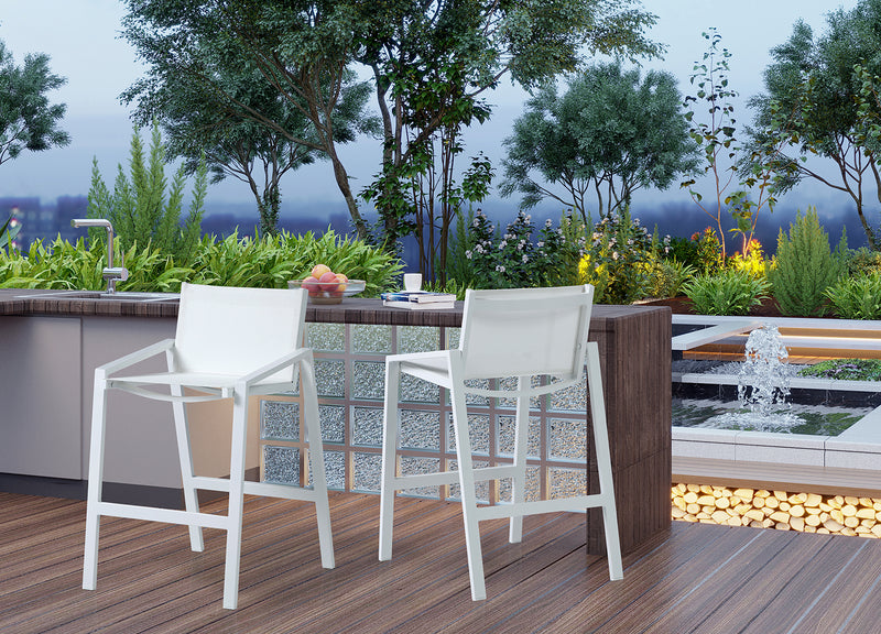 Whiteline Modern Living Rio Outdoor Barstool - BS1593