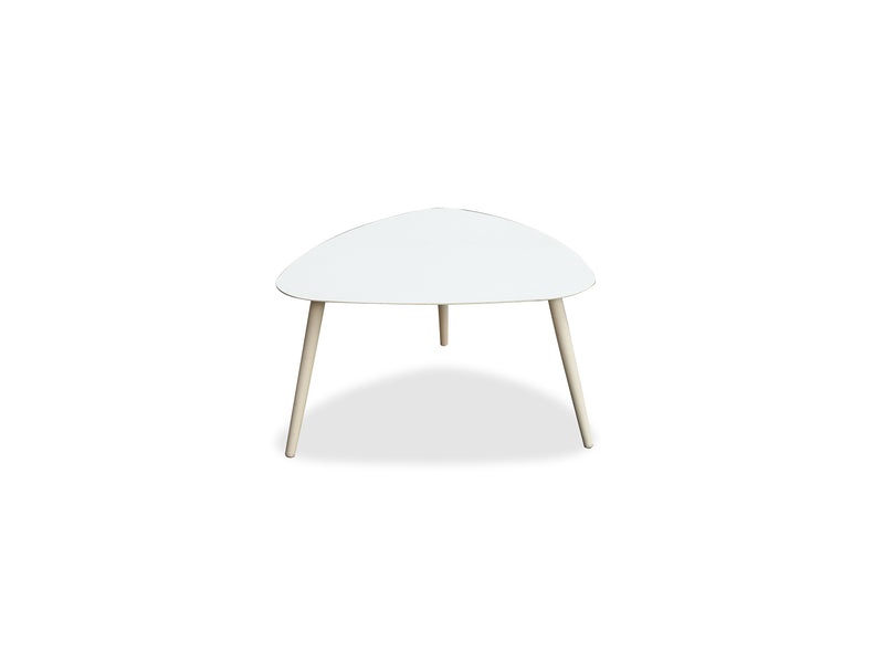 Whiteline Modern Living Rowan Large Outdoor Side Table - ST1601L-WHT