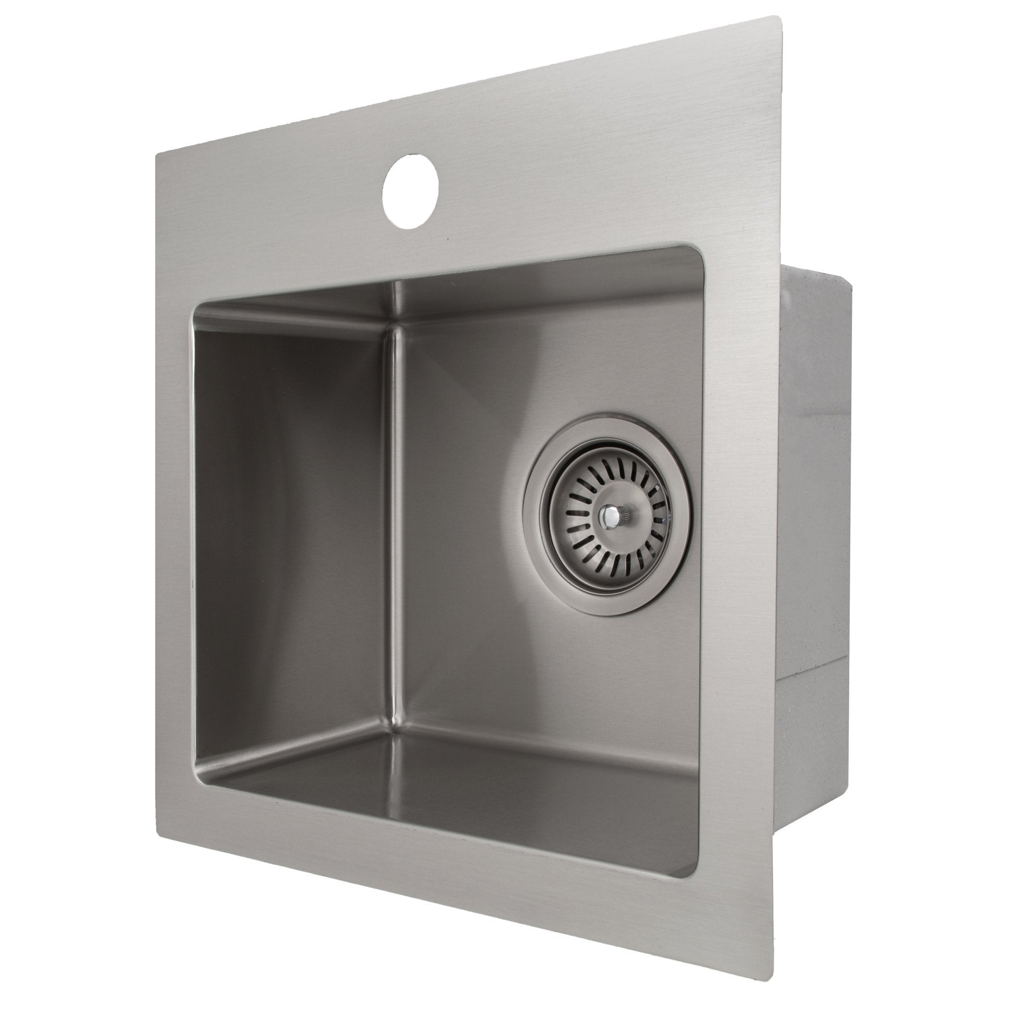 ZLINE 15" Donner Topmount Single Bowl Bar Kitchen Sink