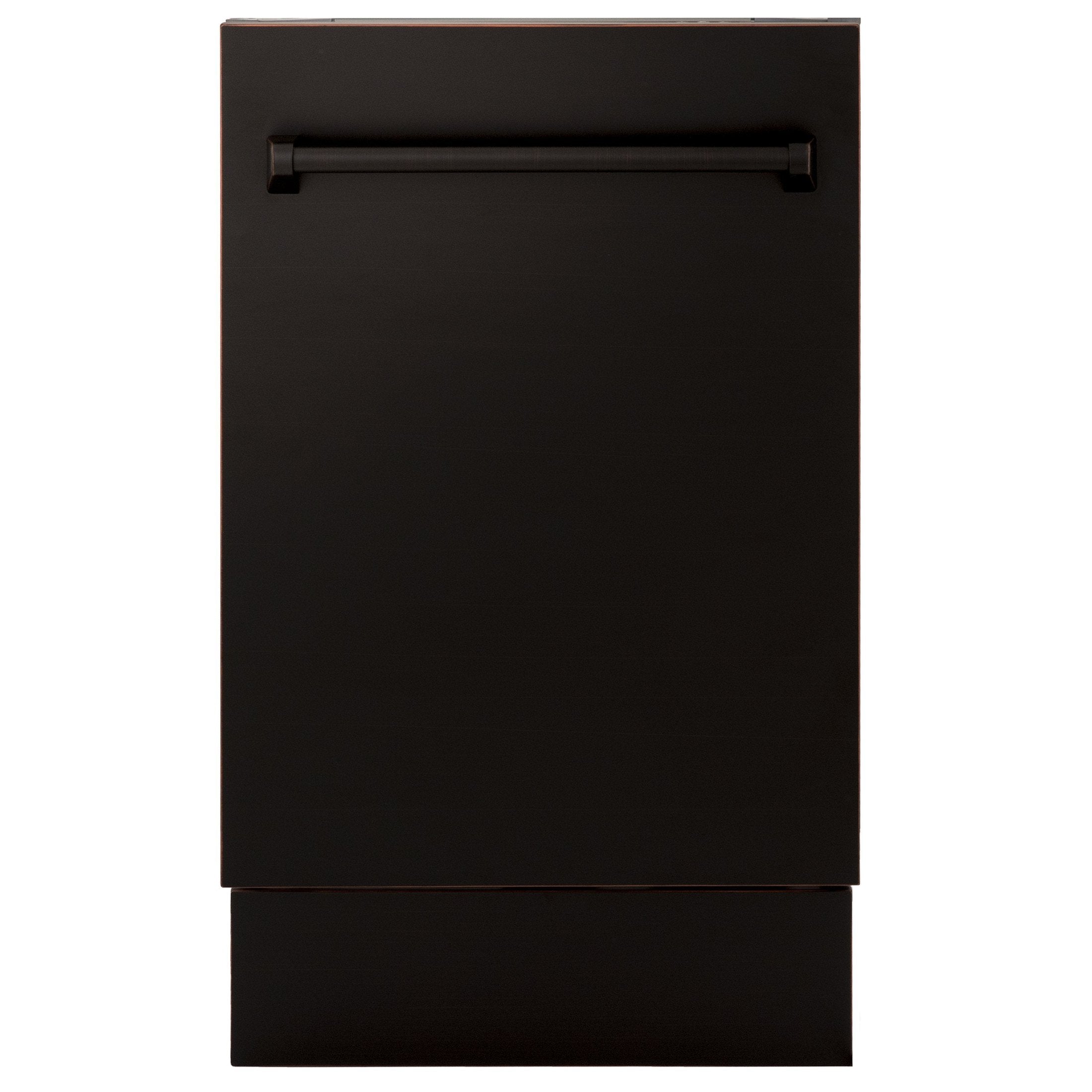 ZLINE 18" Compact Top Control Dishwasher in Custom Panel