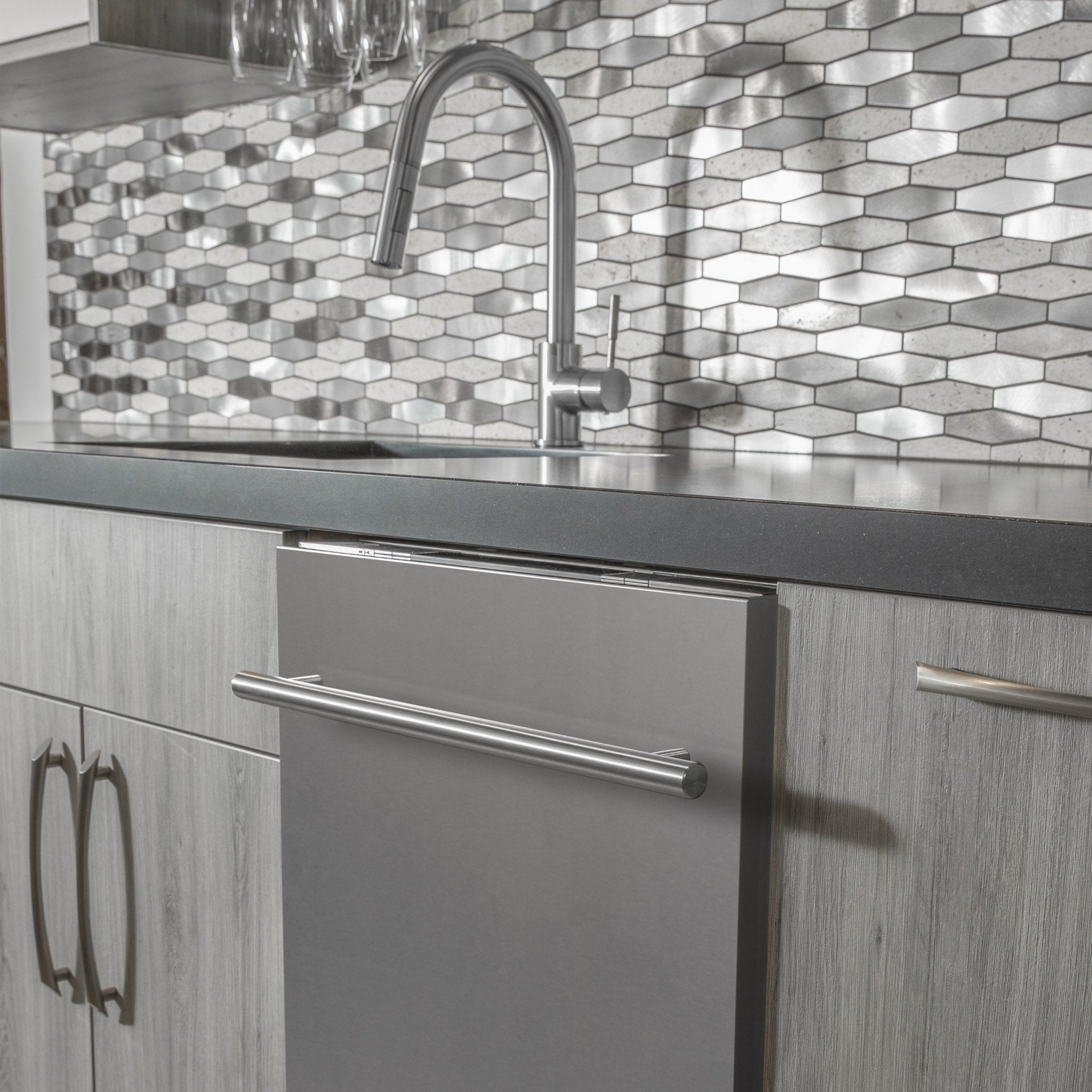 Top Control Dishwasher 120-Volt with Stainless Steel Tub