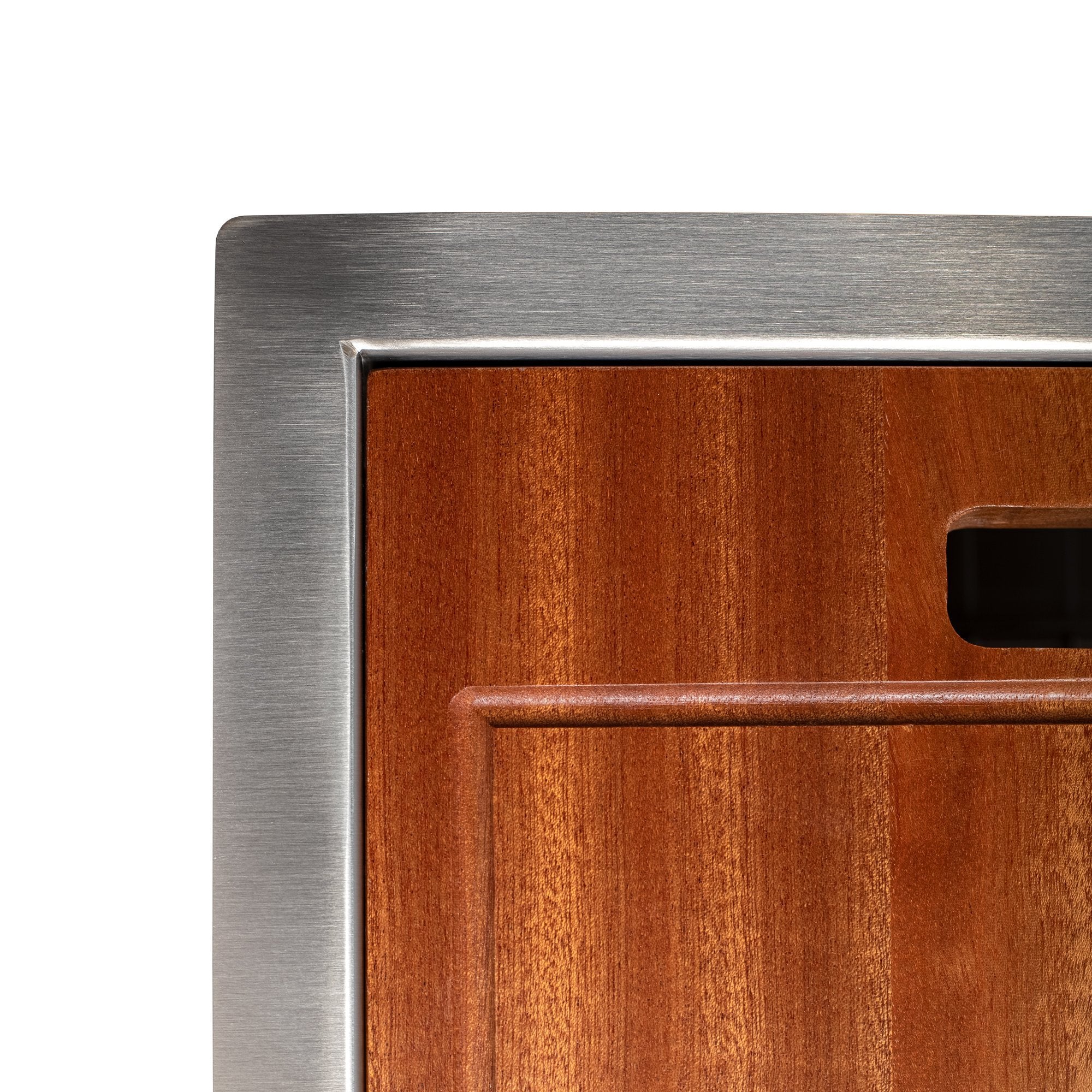 ZLINE 30" Garmisch Undermount Single Bowl Kitchen Sink with Bottom Grid and Accessories 