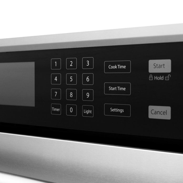 ZLINE Appliance Package - 30 in. Self-Cleaning Wall Oven and 24 in. Microwave Oven - 2KP-MW24-AWS30