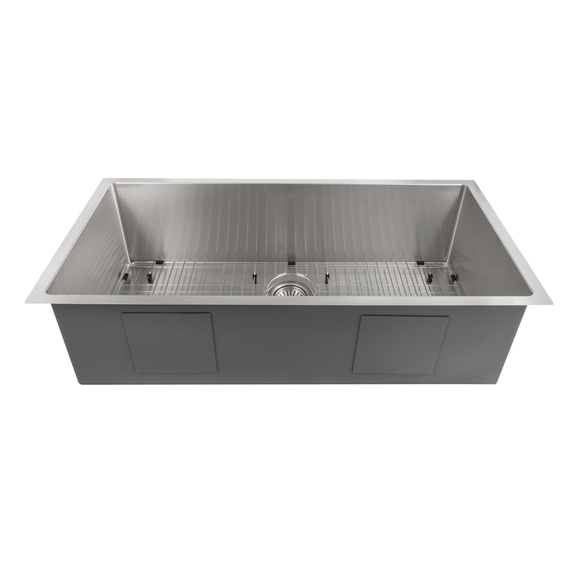 ZLINE 33" Meribel Undermount Single Bowl Kitchen Sink with Bottom Grid 