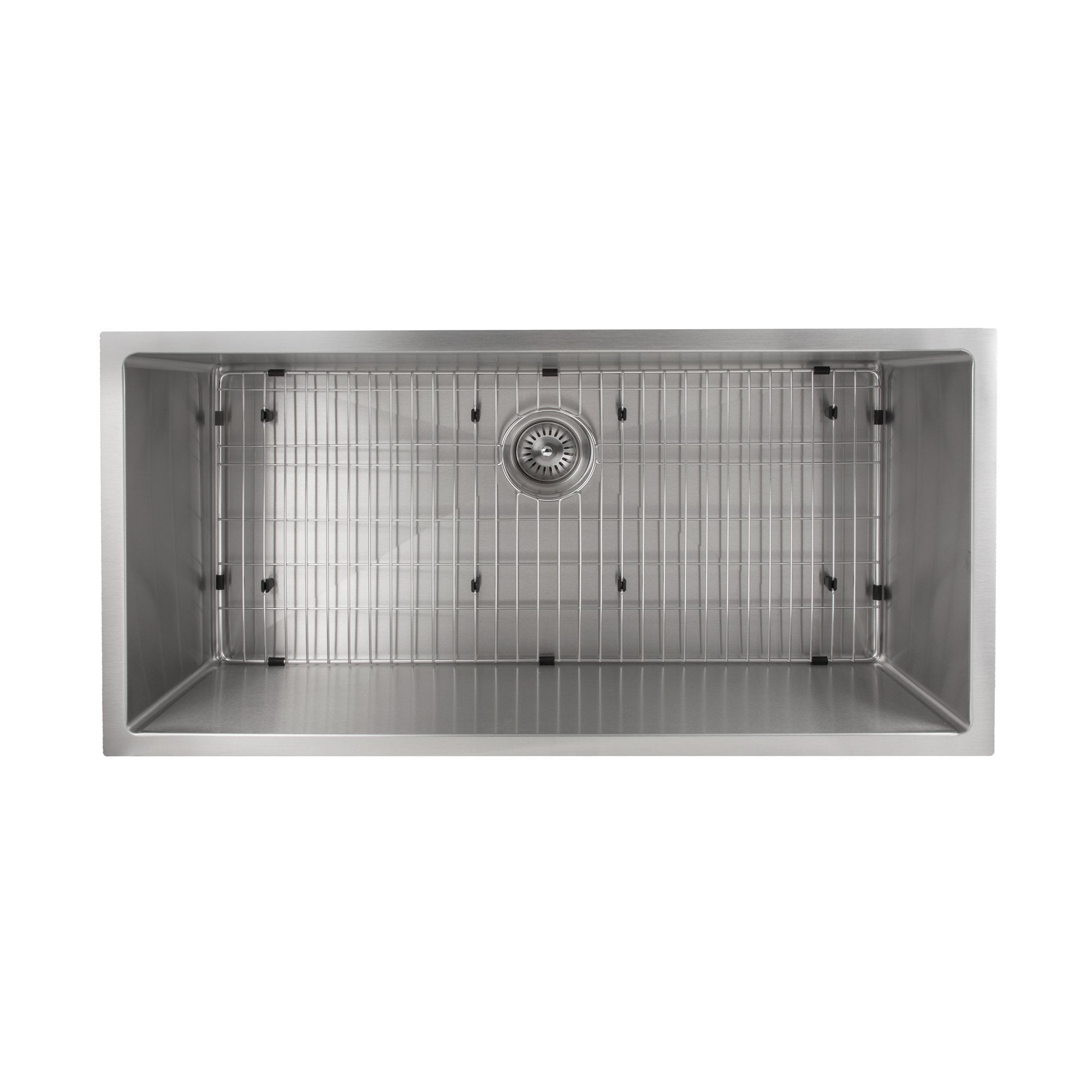 ZLINE 33" Meribel Undermount Single Bowl Kitchen Sink with Bottom Grid 