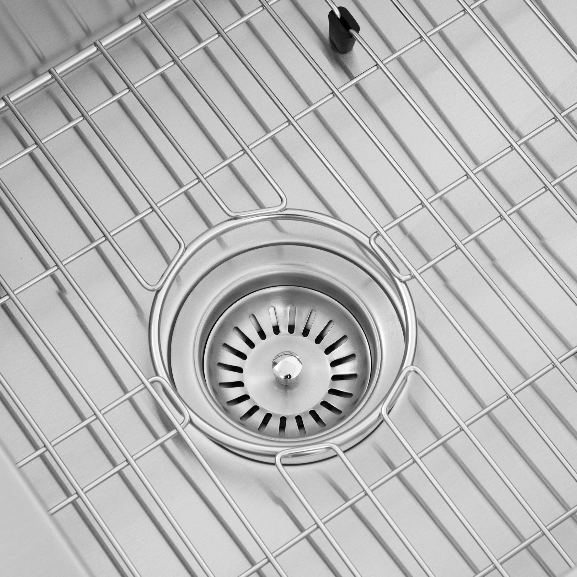 ZLINE 45" Breckenridge Undermount Triple Bowl Kitchen Sink with Bottom Grid and Accessories