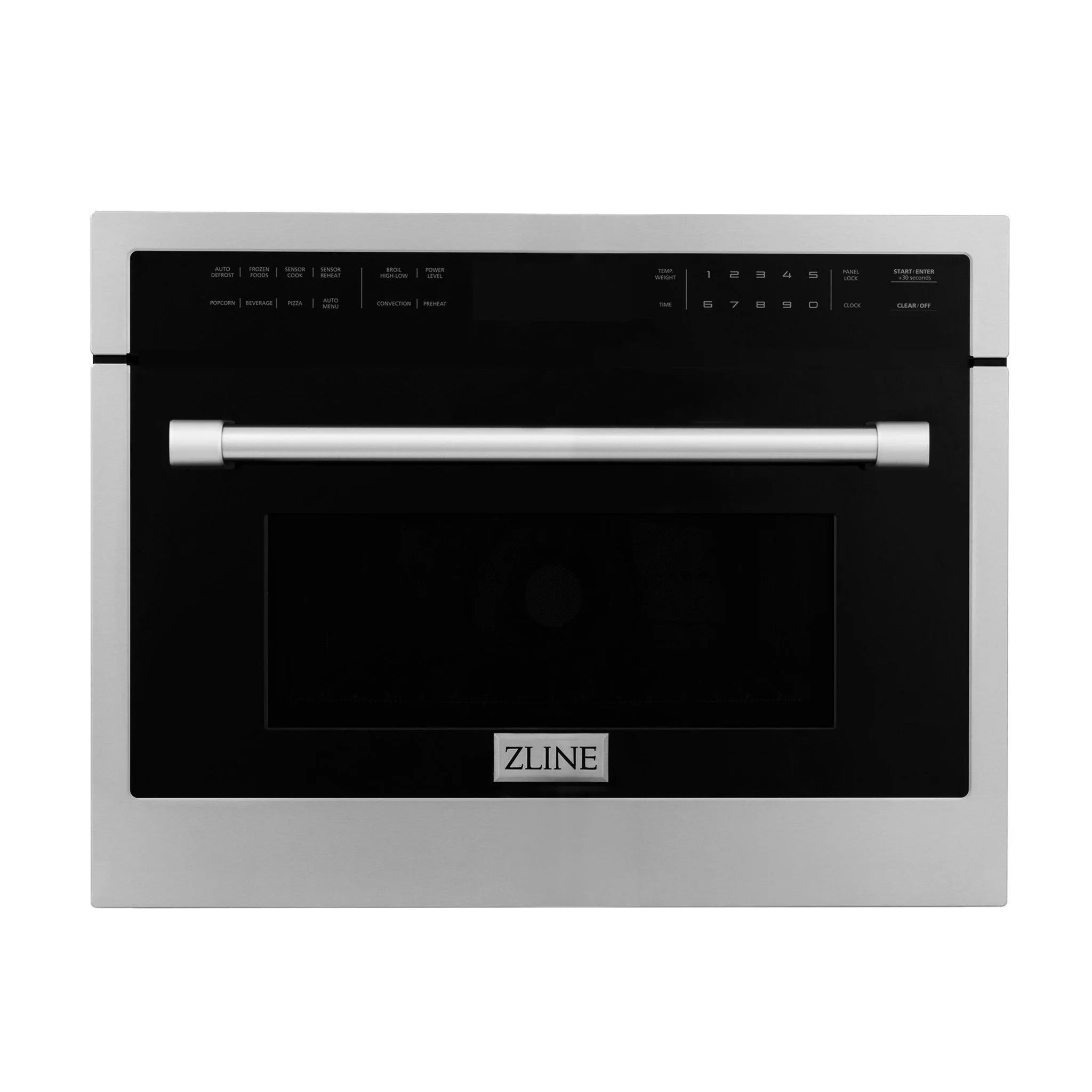 ZLINE Appliance Package - 60" Kitchen Package with Stainless Steel Dual Fuel Range, Convertible Vent Range Hood and 24" Microwave Oven - 3KP-RARHMWO-60