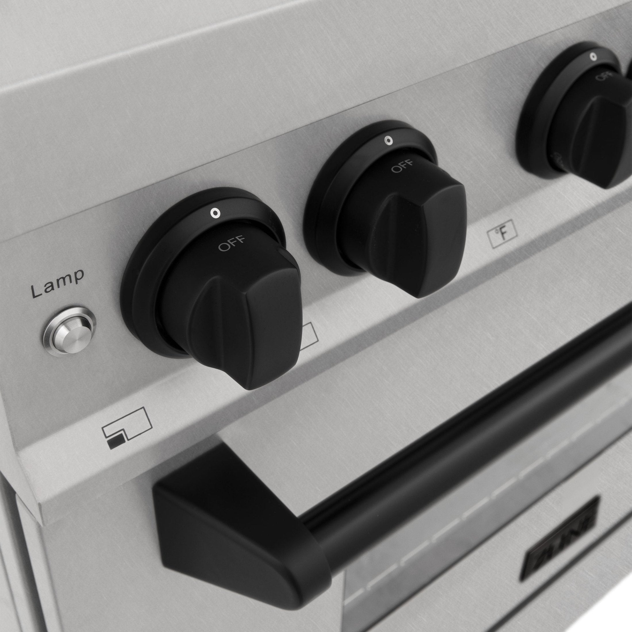 ZLINE Autograph Edition 30" 4.0 cu. ft. Dual Fuel Range with Gas Stove and Electric Oven in DuraSnow Stainless Steel with Accents