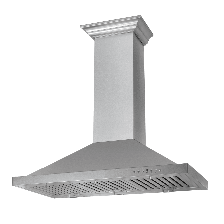 ZLINE Designer Series DuraSnow Stainless Steel Wall Mount Range Hood 
