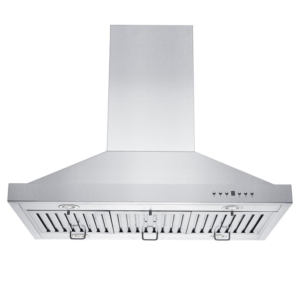 ZLINE Island Mount Range Hood in Stainless Steel
