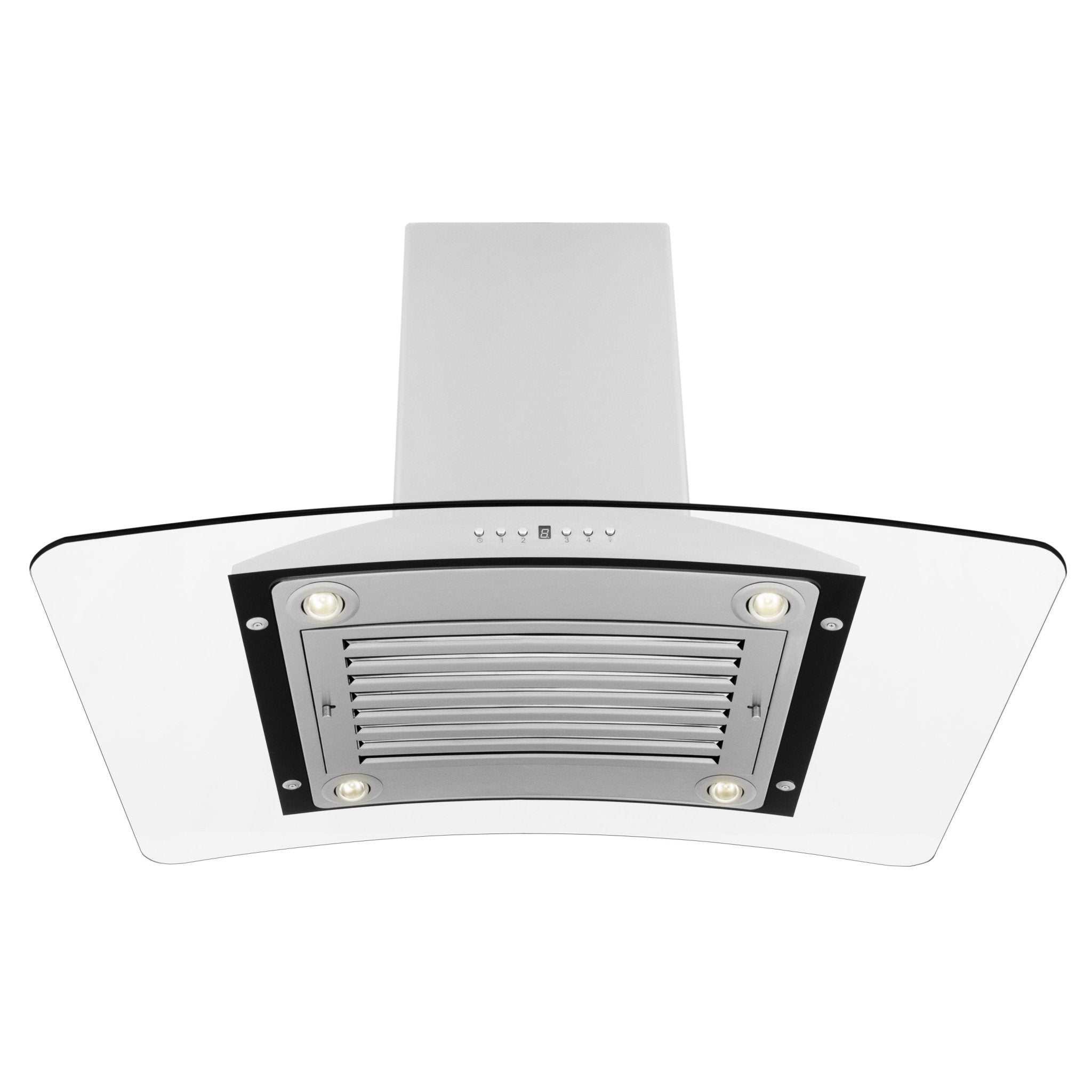 ZLINE Island Mount Range Hood in Stainless Steel & Glass