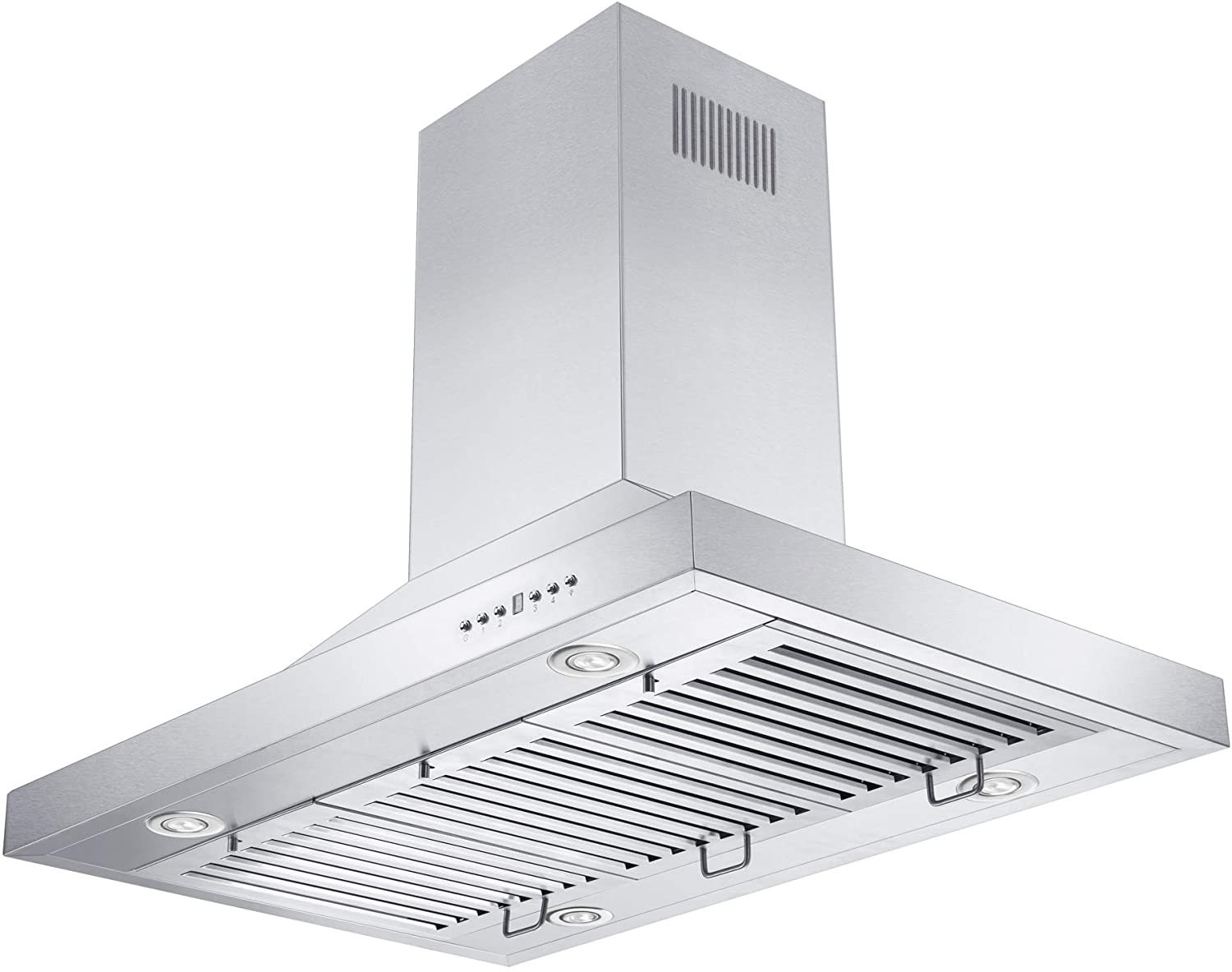 ZLINE Remote Blower Island Mount Range Hood in Stainless Steel