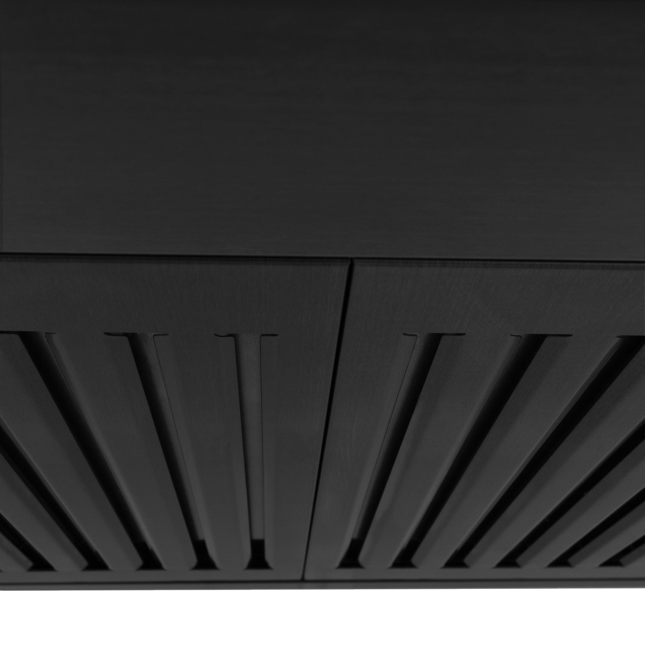 ZLINE Wall Mount Range Hood in Black Stainless Steel 