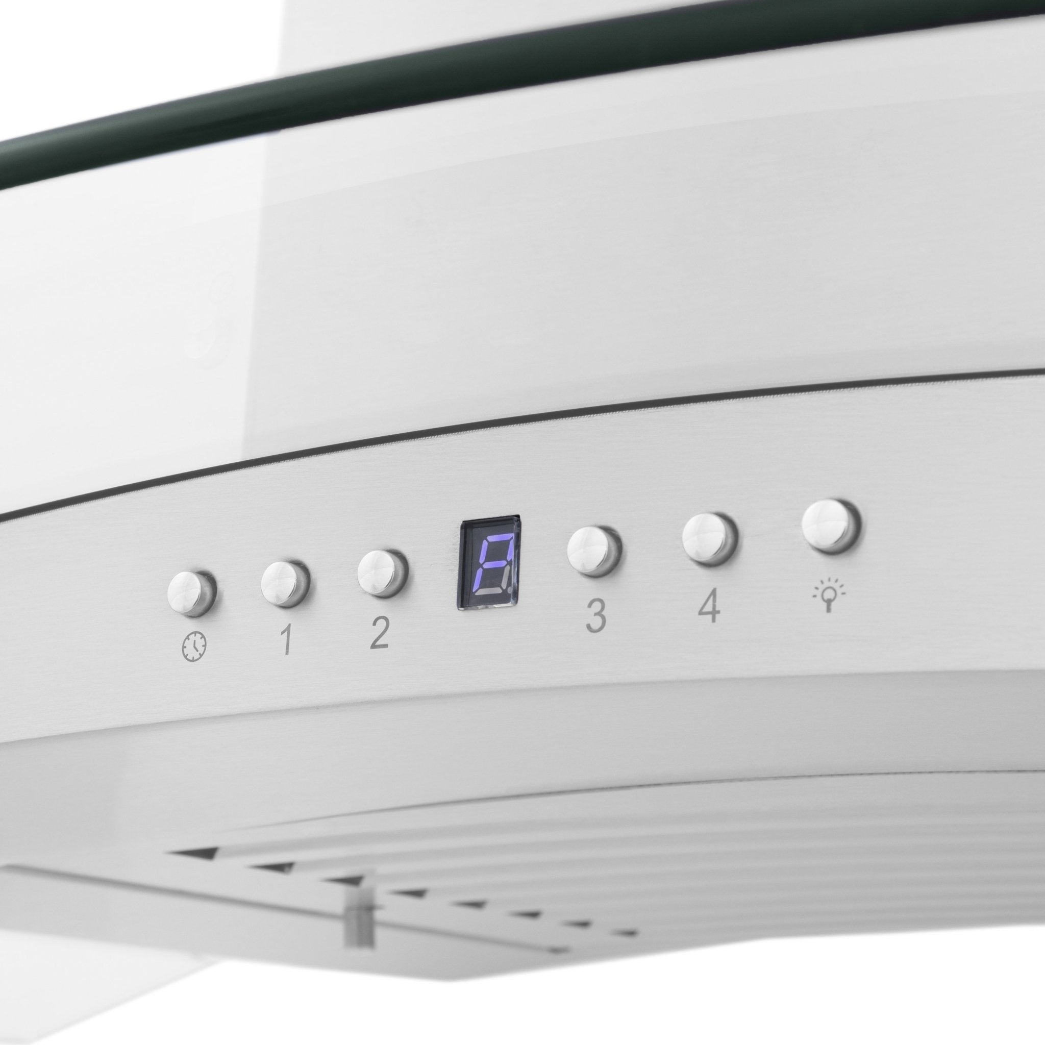 ZLINE Wall Mount Range Hood in Stainless Steel & Glass - KN4