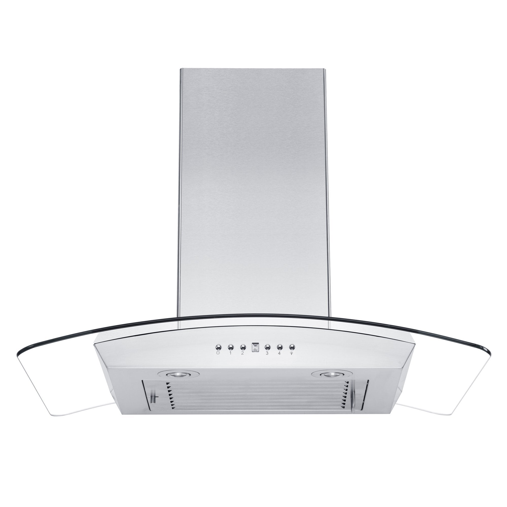 ZLINE Wall Mount Range Hood in Stainless Steel & Glass - KZ