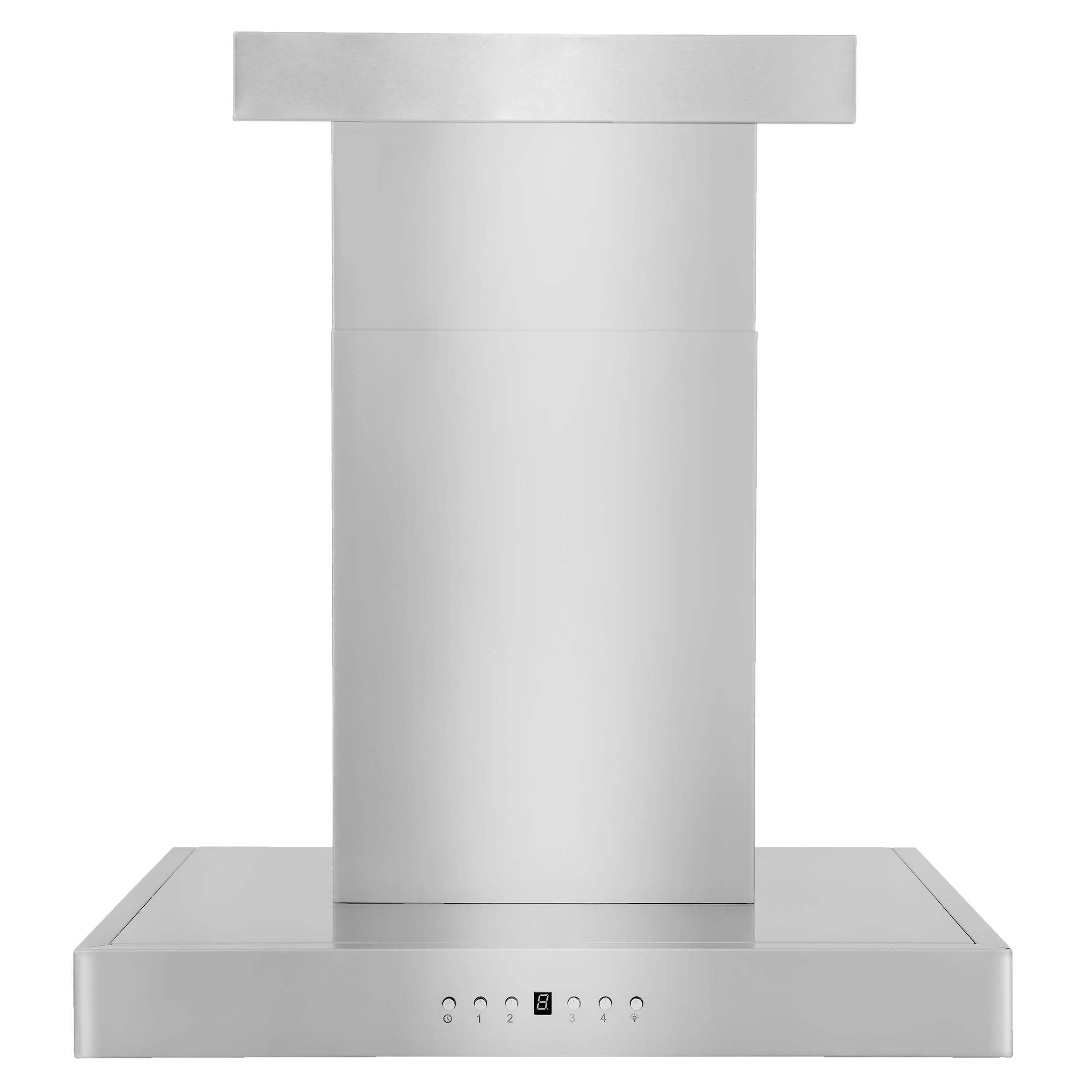 ZLINE Wall Mount Range Hood in Stainless Steel with Crown Molding - KECRN