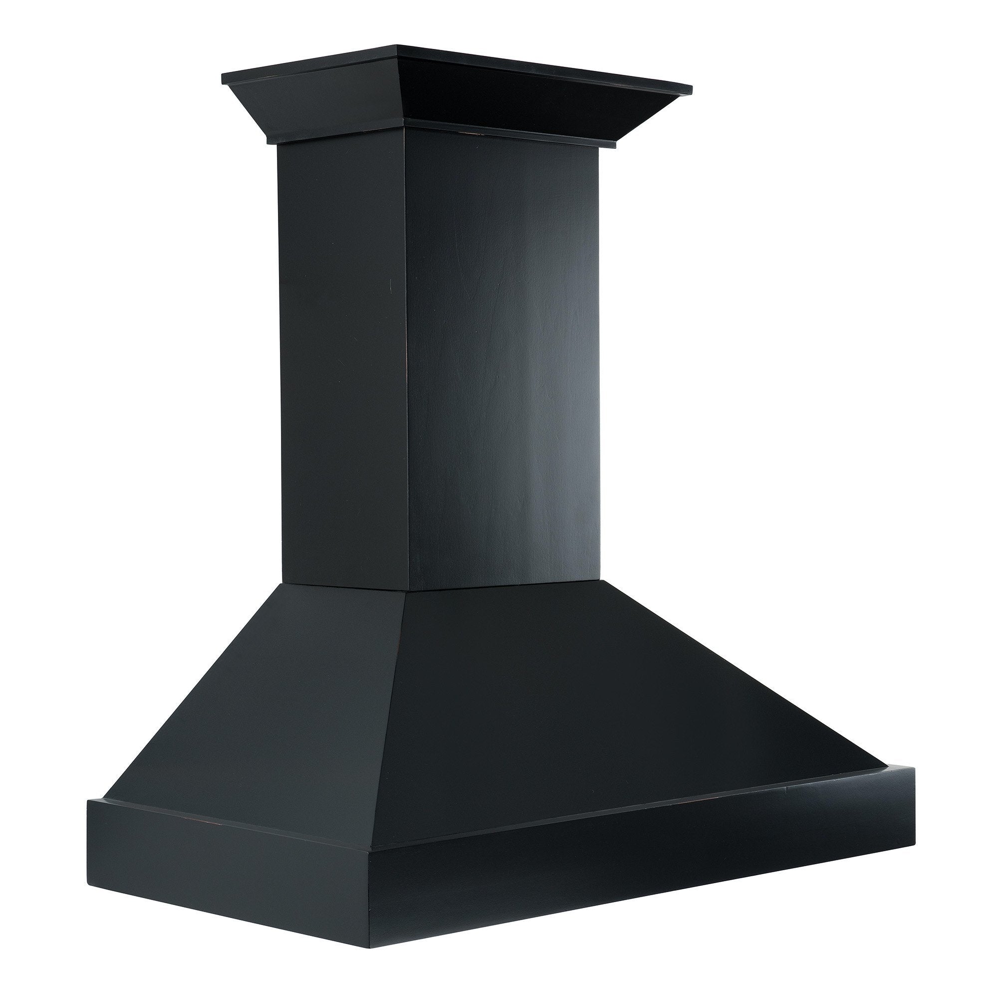 ZLINE Wooden Wall Mount Range Hood in Black - Includes Motor