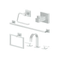 ZLINE Bliss Bathroom Package with Faucet, Towel Rail, Hook, Ring and Toilet Paper Holder with Color Options (5BP-BLSACCF)