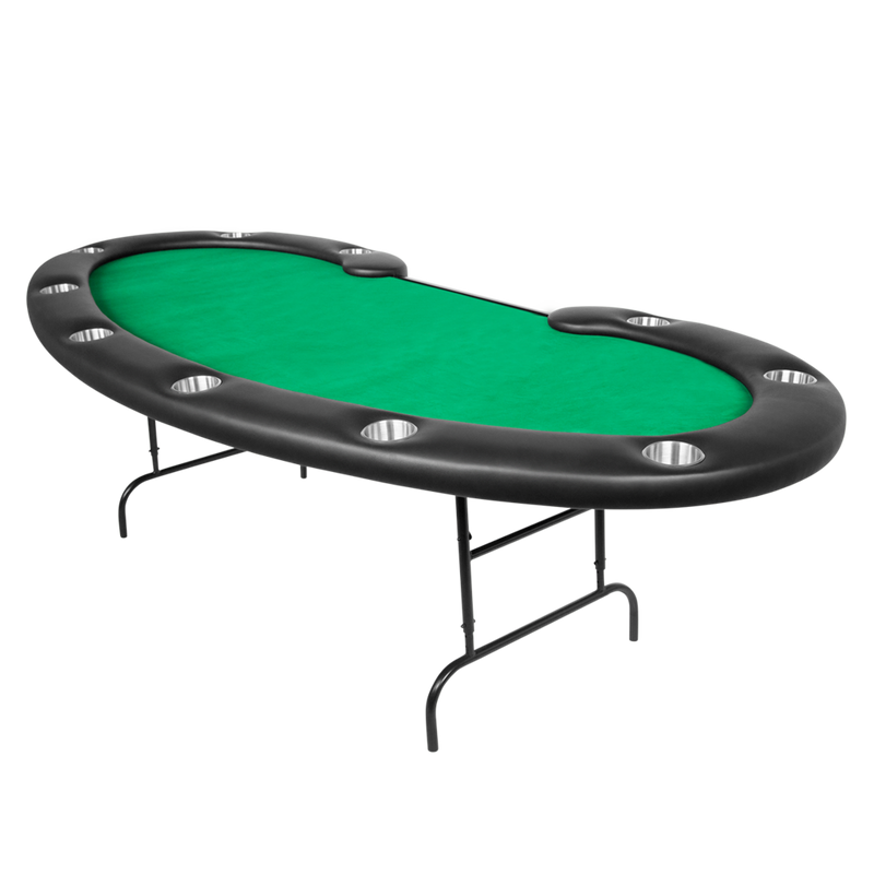 BBO Poker Tables The Prestige Folding Leg Poker Table