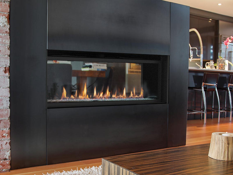 Superior Fireplace DRL6000 Direct Vent Gas Fireplace | Contemporary | Front-View