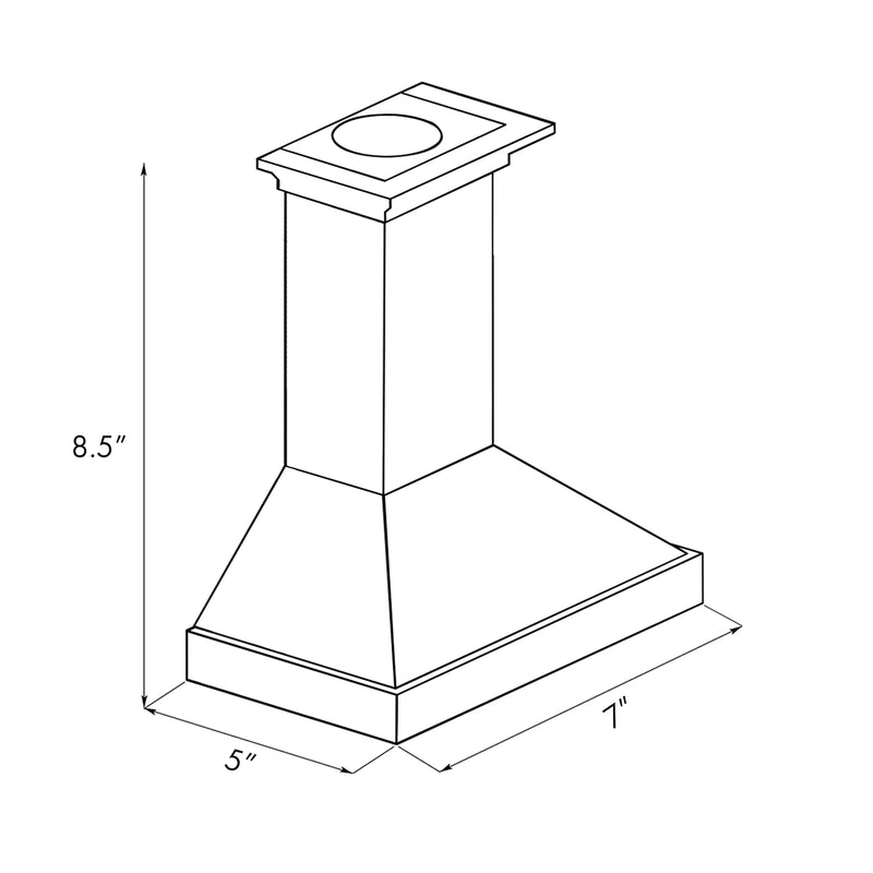 Mini Range Hood - Oil-Rubbed Bronze (MH-O)