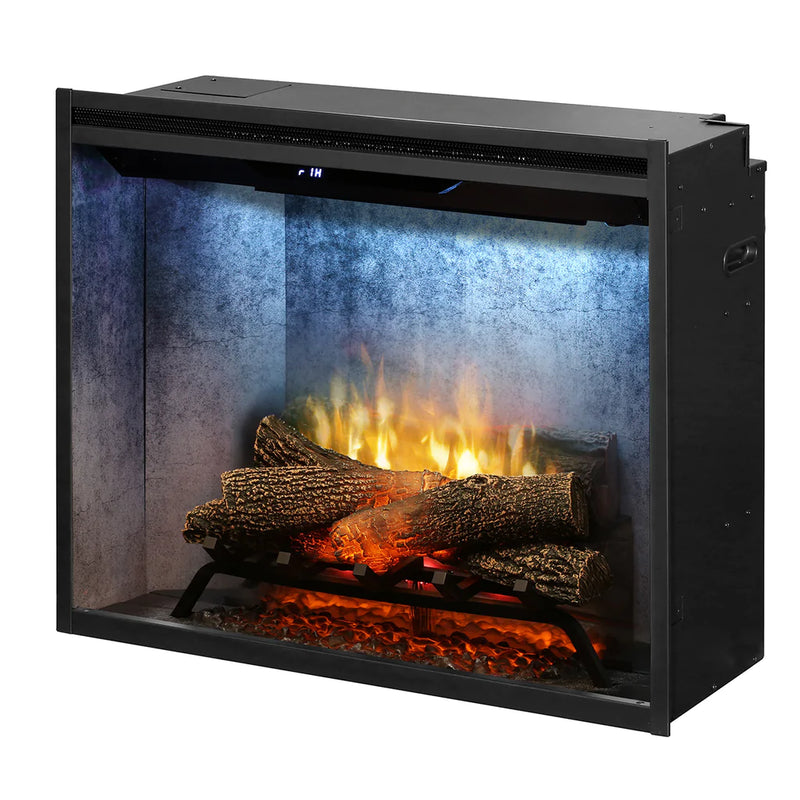 Dimplex Revillusion® 30-Inch Built-In Electric Fireplace - Weathered Concrete