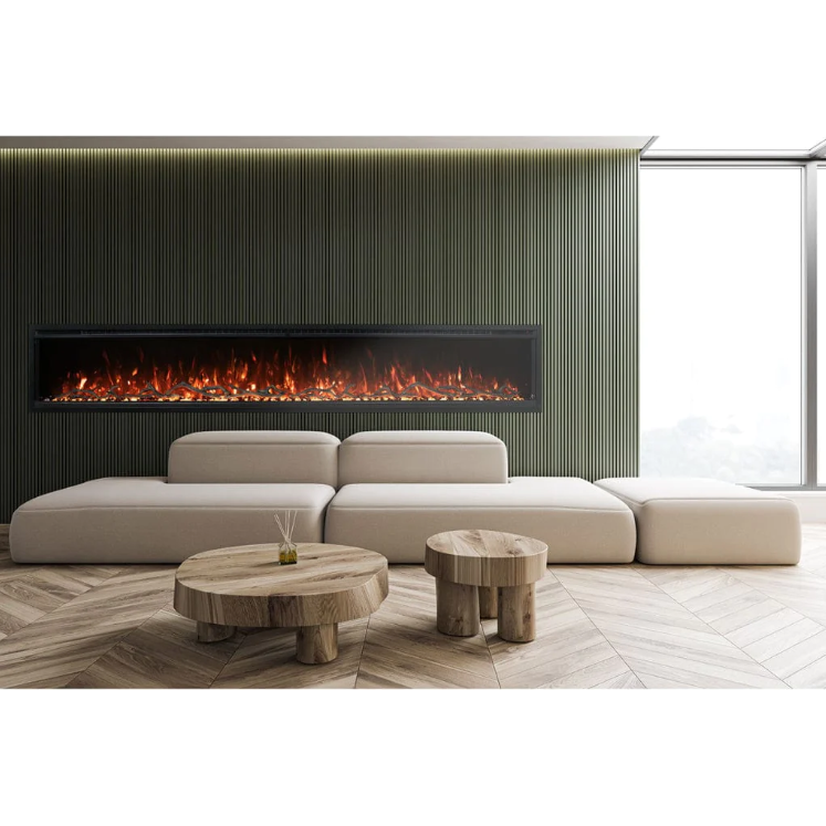 Modern Flames 100" Spectrum Slimline Ultra-Slim Electric Fireplace