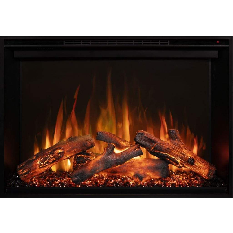 Modern Flames 26" Redstone Series Electric Fireplace Built-In Flush Mount