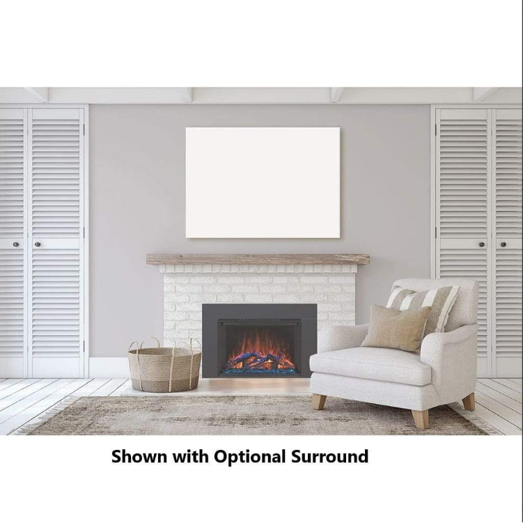 Modern Flames 26" Redstone Series Electric Fireplace Built-In Flush Mount