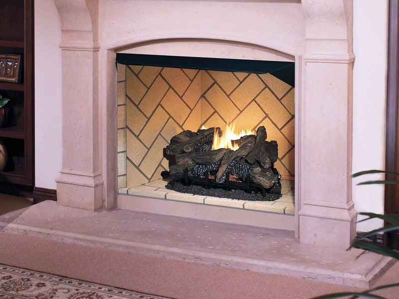 Superior Fireplace VRT6000 Vent-Free Gas Fireplace | Firebox Only | Front-View