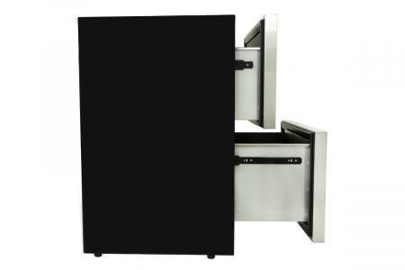 Blaze 5.1 cu. ft. Outdoor-Rated Double Drawer Refrigerator - BLZ-SSRF-DBDR5.1