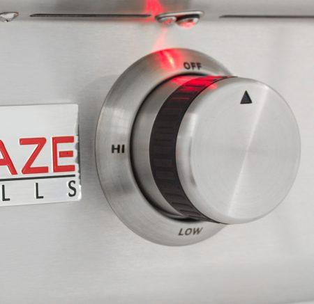 Blaze Premium LTE 30" Built-In Propane Gas Griddle With Lights - BLZ-GRIDDLE-LTE-LP