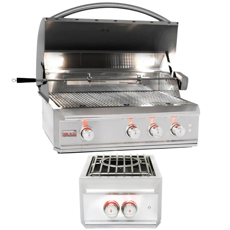 Blaze Professional 34 in. Grill & Burner Package