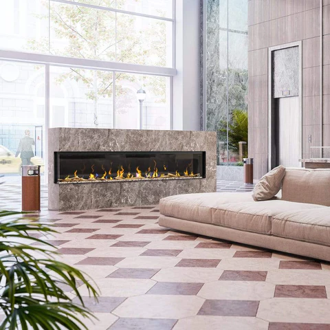 Dimplex IgniteXL® Bold 100" Deep Built-in Linear Electric Fireplace