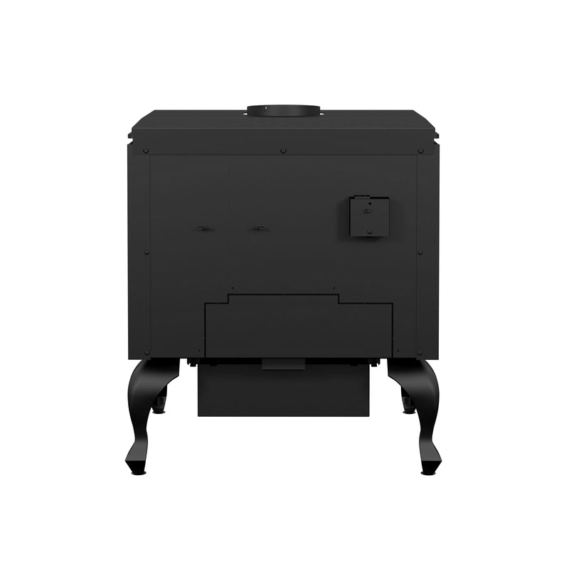 Drolet Escape 1800 Wood Stove on Legs - Black Door - DB03105