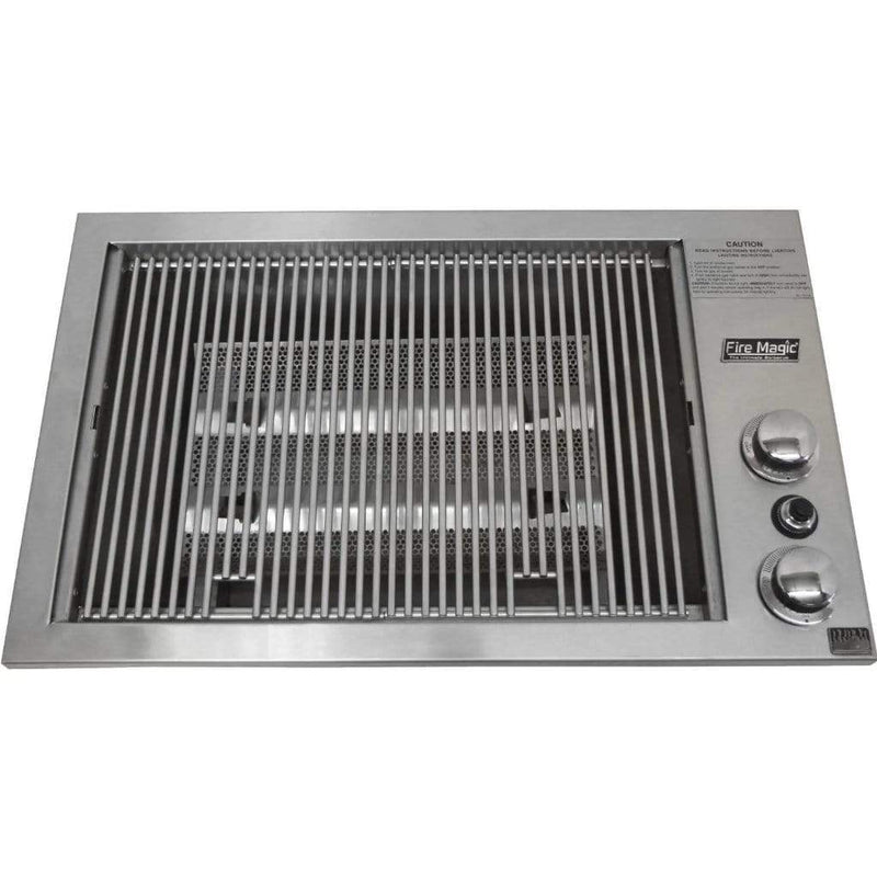 Fire Magic Grill 24" 2-Burner Legacy Deluxe Gourmet Countertop Drop-In Gas Grill