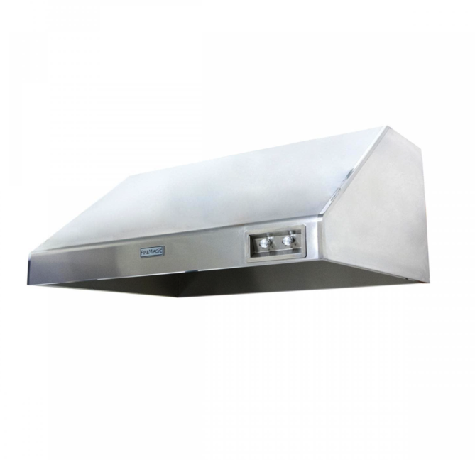 Fire Magic 48-Inch Stainless Steel Outdoor Vent Hood - 1200 CFM - 48-VH-7 - Fire Magic Grills