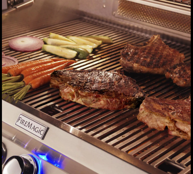 Fire Magic Aurora A790I 36-Inch Built-In Natural Gas Grill With Analog Thermometer - A790I-7EAN - Fire Magic Grills