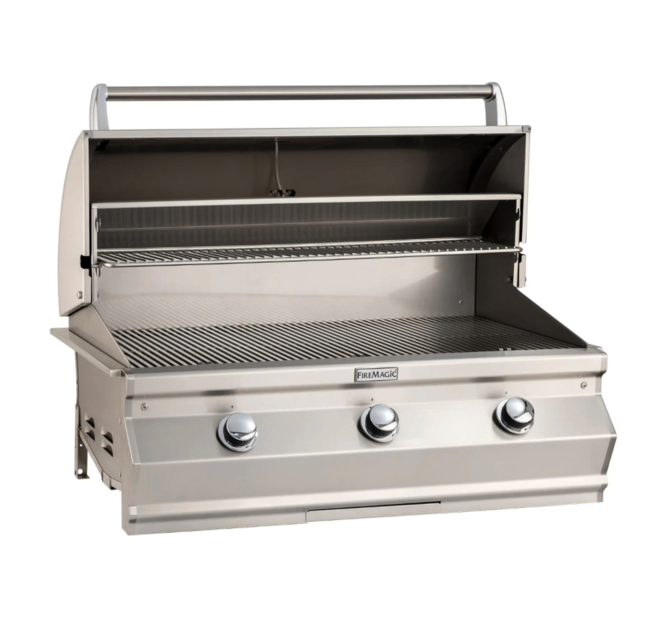 Fire Magic Choice C650I 36-Inch Built-In Natural Gas Grill With Analog Thermometer - C650I-RT1N - Fire Magic Grills